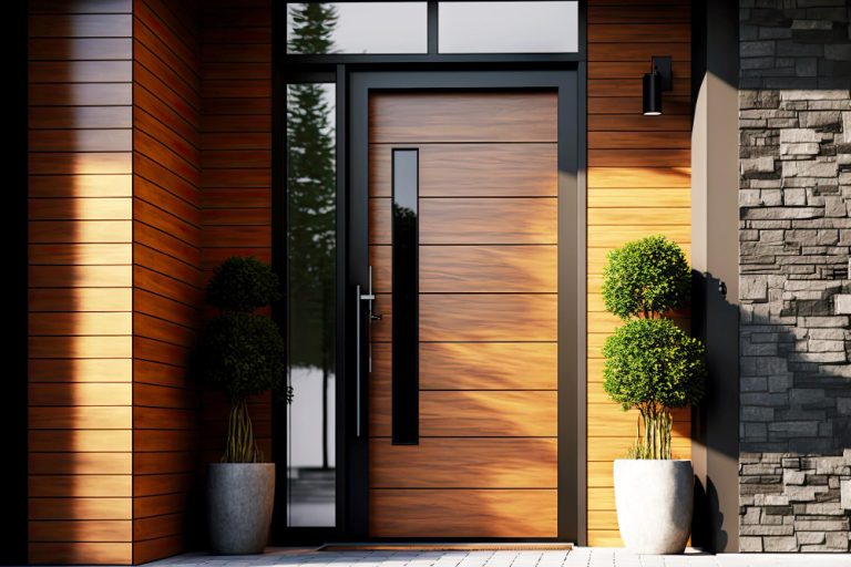 Pintu Rumah Kayu - Proses Membuat Pintu Depan Kayu Custom Anda