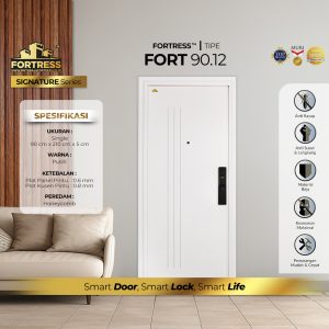 Pintu Baja Fortress FORT 90.12 WHITE