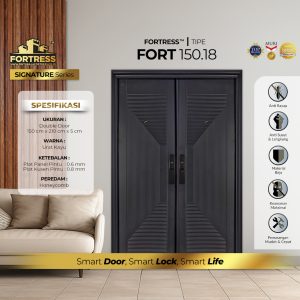 Pintu Fortress Tipe FORT 150.18 Warna Hitam