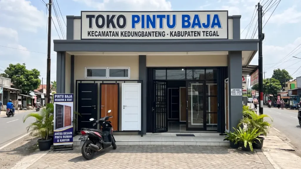 Toko Pintu Baja di Kecamatan Kedungbanteng KABUPATEN TEGAL