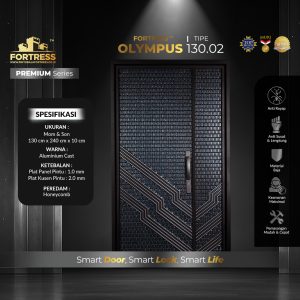 Pintu Fortress Tipe PRIME 130.02 Bahan Baja