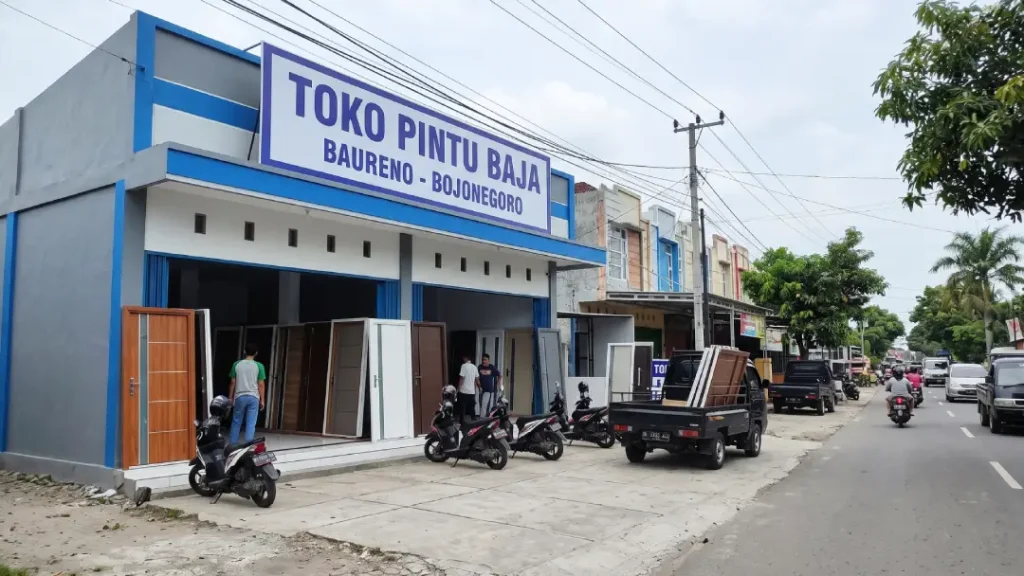 Toko Pintu Baja di kecamatan Baureno KABUPATEN BOJONEGORO